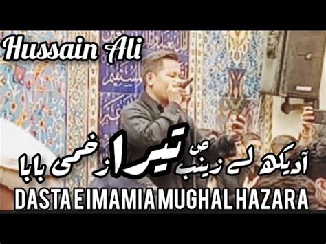 Aa Dekh Lei Zainab Sa Tera Zakhmi Baba I Noha I Hussain Ali I Dasta E