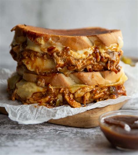 Bbq Chicken Grilled Cheese Something About Sandwiches