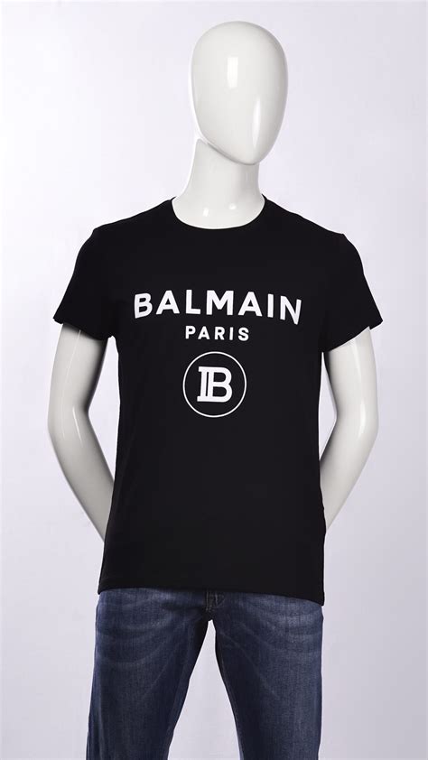 Balmain Paris Logo T Shirt Moressi Ph