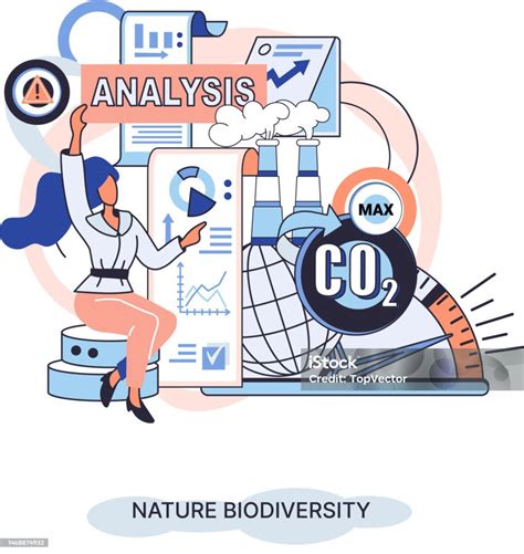 Vetores De Níveis Recordes De Dióxido De Carbono Co2 Na Atmosfera A Pegada De Carbono E Suas