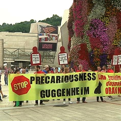 Huelga De Los Educadores Del Museo Guggenheim El De Julio