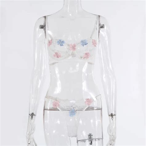 Mature Women Lace Flower Sexy Adjustable Elastic Luxury Bra Hollow Out Lingerie Buy Lace