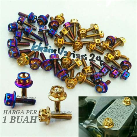 Jual Baut Probolt Tutup Minyak Rem Beat Scoopy Vario Cb Cbr Sonic Gtr