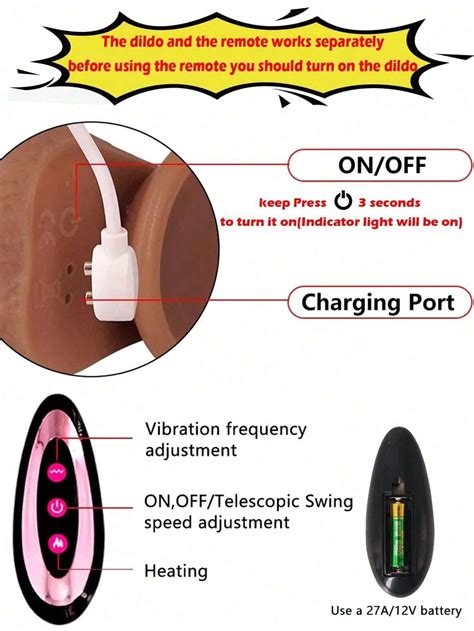 Pc Vibrating Rotating Thrusting Realistic Dildo With Tongue