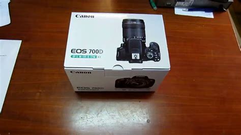 Unboxing Canon Dslr Eos 700d Ef S 18 135mm F35 56 Is Stm Youtube