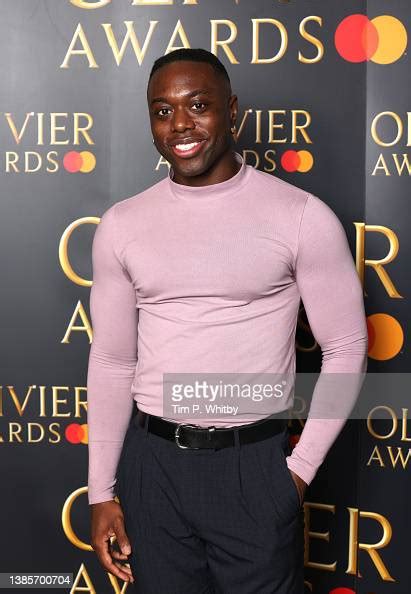 Tosh Wanogho Maud Attends The Olivier Awards 2022 Nominations Press