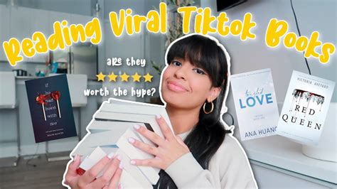 Reading Viral Tiktok Books Are They Worth The Hype A Reading Vlog