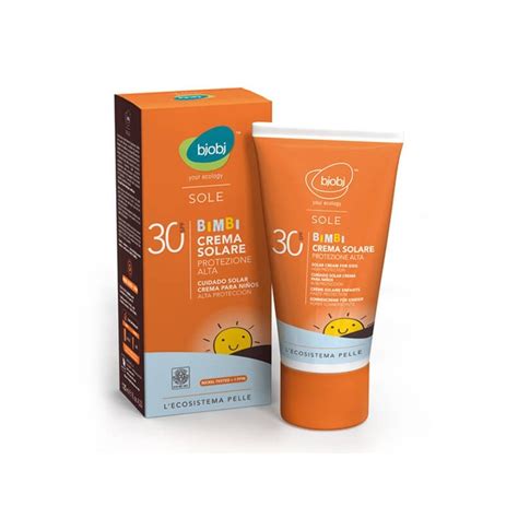 CREMA FLUIDA SOLARE BIMBI PROTEZIONE ALTA SPF 30 BJOBJ