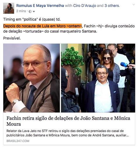 Romulus Maya on Twitter Desnudando golpe da delação premiadíssima do