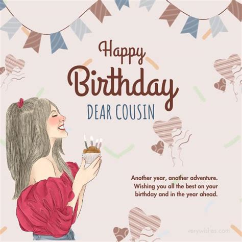 225 Funny Birthday Wishes For Cousin Female Very Wishes