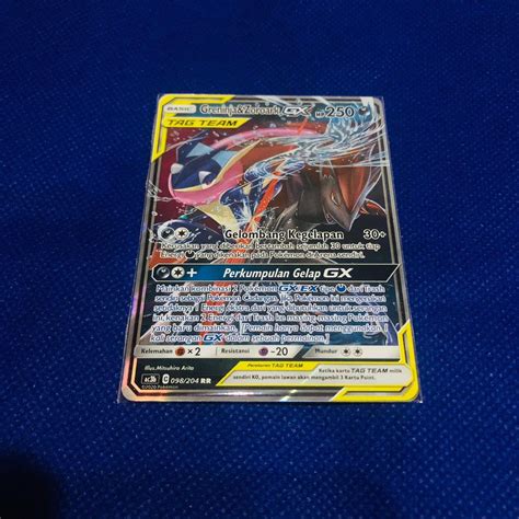 Jual Kartu Pokemon Tcg Indonesia Greninja Zoroark Gx Rr Tag Team