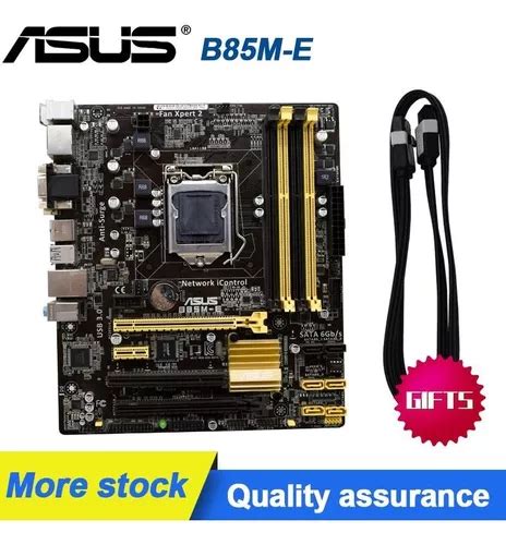 Asus B85m E Placa Base Lga 1150 4 Ddr3 32gb 95 Nueva Meses Sin