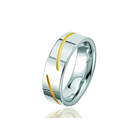 Bague Alliance Breuning En Argent Massif Pour Homme Mod Le Nemesis