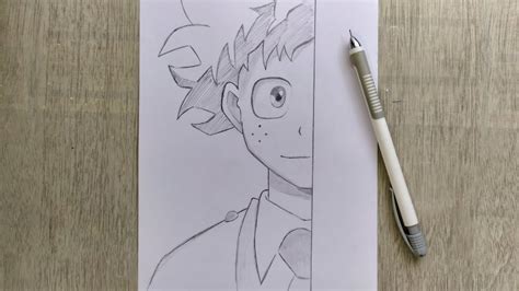 Dibujo Anime Facil C Mo Dibujar A Izuku Midoriya Paso A Paso How To