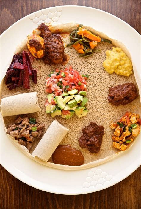 Somali Food Sampler on Somali Bread – License Images – 11016057 StockFood