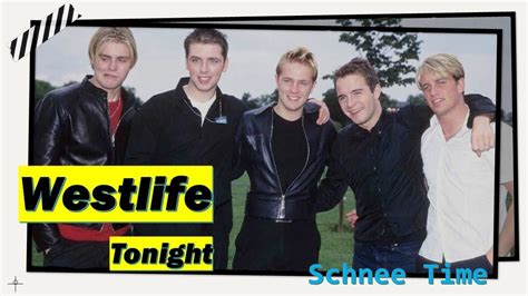 Tonight Westlife Lyrics Youtube