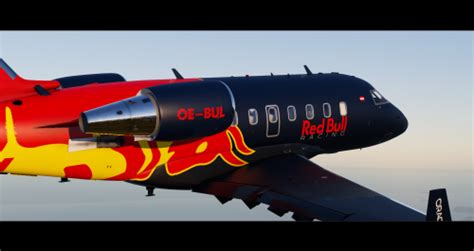 Hotstart Challenger 650 RedBull Racing Fictional OE BUL Hot Start Challenger 650 X Pilot