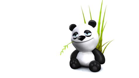 Cute Cartoon Panda Wallpaper - WallpaperSafari