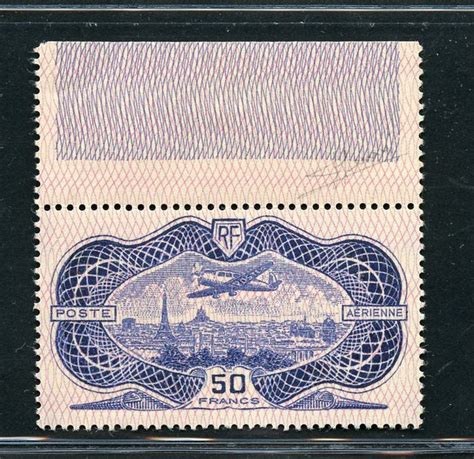 France 1936 Burelage 50 F Blue Yvert N 15 Catawiki