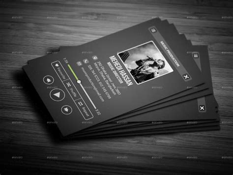 26+ Music Business Card Templates - PSD, AI, Word