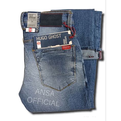 Jual Ansa Celana Panjang Jeans Pria Hugo Ghost Original Premium