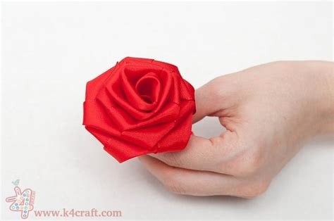 How To Make A Ribbon Rosettes Ribbon Roses Tutorial K4 Craft