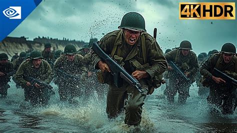 D Day Assault Storming Omaha Beach Insane Enhanced Ultra Realistic