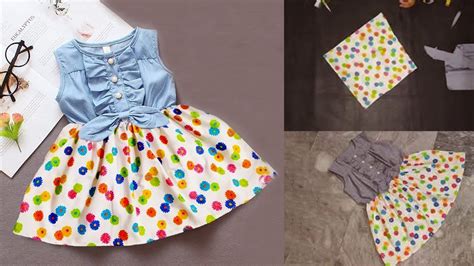 Baby Frock Cutting And Stitching Summer Baby Frock Cutting And