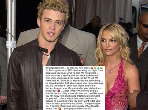 Britney Spears Calls Out Ex Justin Timberlake In Since Deleted Post