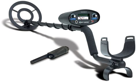 Bounty Hunter Tracker IV Metal Detector with Bonus PinPointer - Walmart ...
