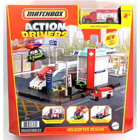 Matchbox Action Drivers Playsets With 164 Scale Diecast Car