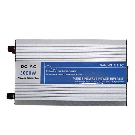 อินเวอร์เตอร์ 3000w Off Grid Pure Sine Wave Gk Dz Taileok 12v Dc To Ac