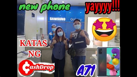 SAMSUNG A71 UNBOXING NEW PHONE CASHDROP YouTube