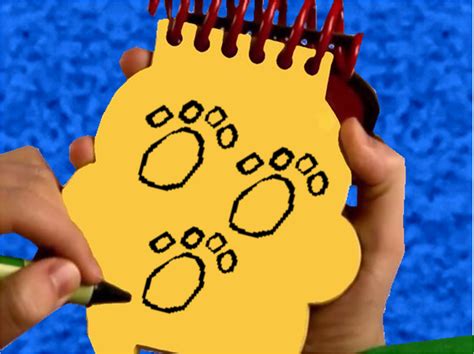 Blue's Clues Paw Print Book