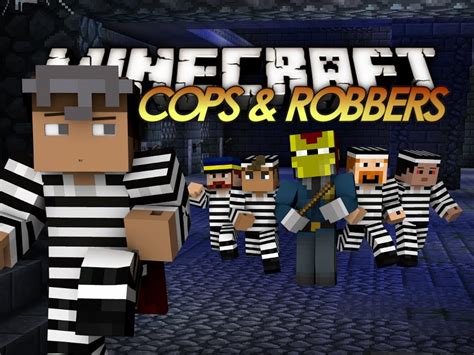 Minecraft Mini Game Cops Robbers W Excl Dartron Mithzan Co