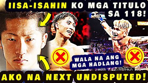 Wais Dahil Wala Na Si Casimero At Aalis Na Si Naoya Takuma Inoue