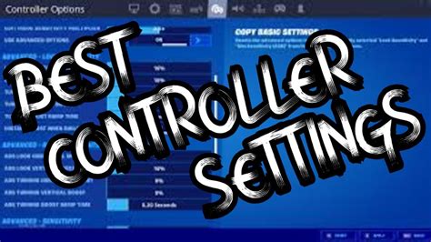 Best Fortnite Aimbot Controller Settings Youtube