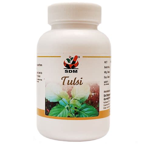 Туласи (Тулси) (Tulsi Capsules, SDM) 100 капсул купить в Бутике ROSA
