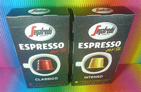 Segafredo Espresso Per Te Classico Intenso Box X Capsules