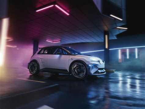 Alpine Unveils The Sporty A Concept Electric Hot Hatch For