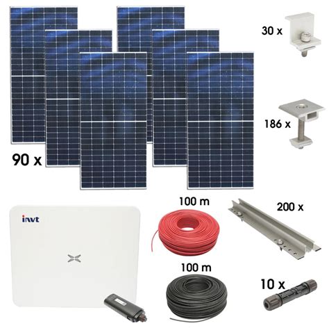 Vand Kit Sistem Solar Fotovoltaic Trifazic On Grid Kw Cu Panouri