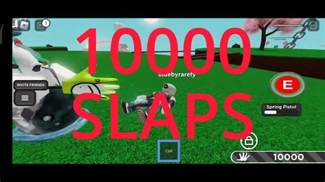 Getting 10 000 Slaps In Slap Battles YouTube