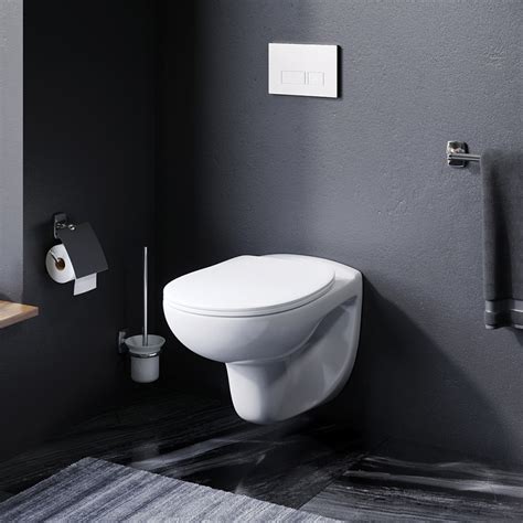 Унитаз подвесной AM.PM Sense C741700SC безободковый с сиденьем ...