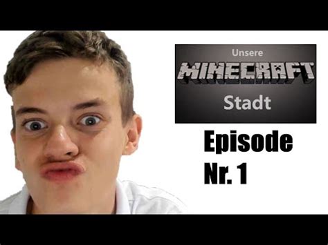 UNSERE Neue Minecraft Stadt YouTube