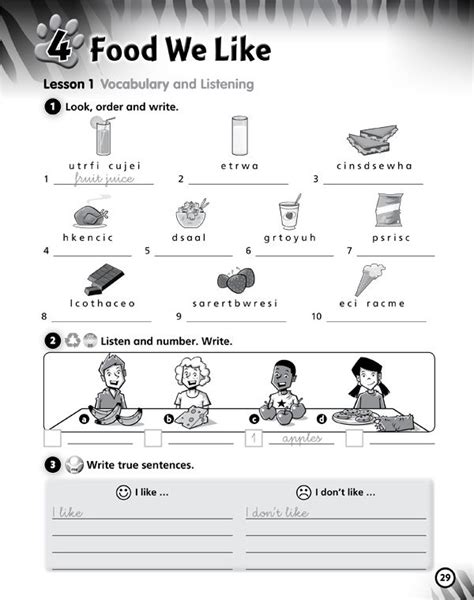 Tiger 3 Unit 5 Worksheet Images