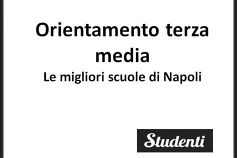 Scuole Superiori Migliori Di Napoli Studenti It