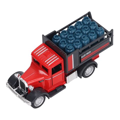 Truck Toy, Alloy Plastic Transport Truck Toy American Educational 1:32 ...