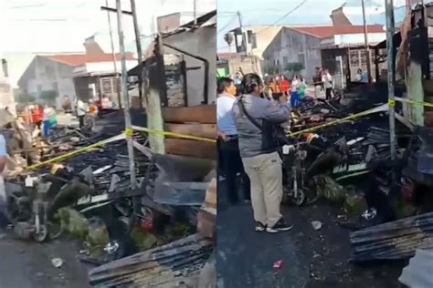 Viral Rumah Wartawan Di Kabupaten Karo Ini Diduga Dibakar Dan Satu