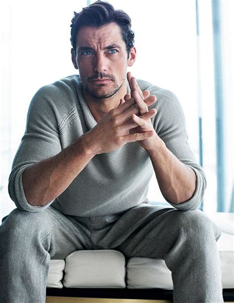 Supermodel David Gandy Takes The Cover Story Of Codigo Unicos April