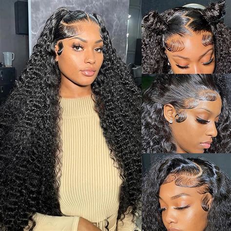 Abbetey 30 Inch Lace Front Wig Human Hair Body Wave 13x6 Lace Frontal Human Hair